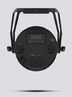 SLIMPARPROQIP HEX-COLOR (RGBAW+UV) WASH LIGHT, RGB OUTER RING, FLICKER-FREE VIDEO OPERATION